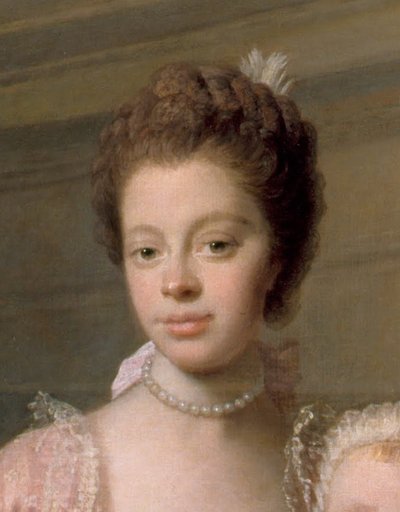 Regina Carlotta 1744-1818, con i suoi due figli maggiori da Allan Ramsay
